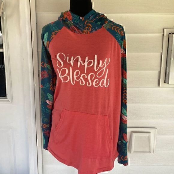 Lularoe small hooded pullover  - Picture 1 of 7
